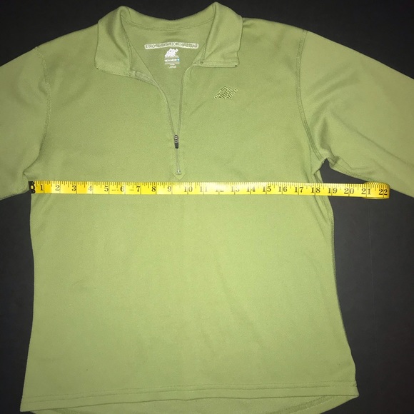 Bright green half zip Eastern Mountain Sports - Picture 6 of 7